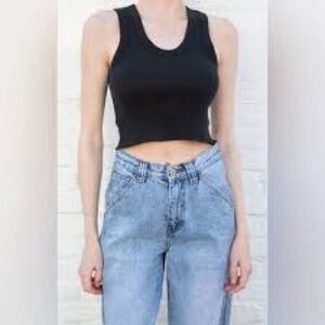 Brandy Melville Black Connor Tank Top